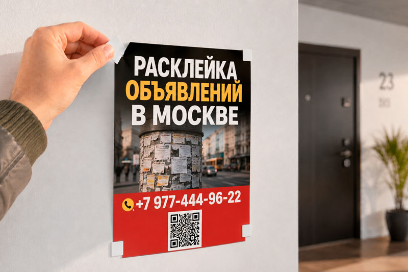 Чистая расклейка: как запустить рекламу в подъездах Москвы и сохранить репутацию